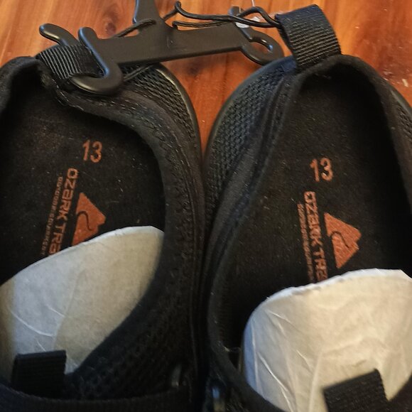 Ozark Trail / Water Shoes / Men / Size 13 / Black / NWOT Beachwear Adjustable Mu - Picture 5 of 11